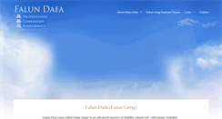 Desktop Screenshot of falundafa.org.uk